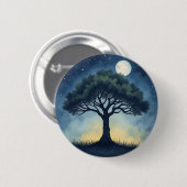 生命の木 缶バッジ (正面&裏面)