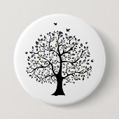 生命の木 缶バッジ (正面)