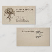 生命の木 – 進化DNA 名刺 (正面/裏面)