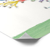 生命の木(19x13) ポスター (角)