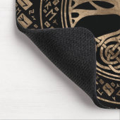 生命の木 – Yggdrasil Runic Pattern マウスパッド (コーナー)