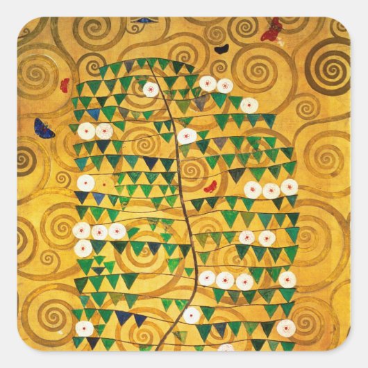 生命の木c.1905-09 スクエアシール (正面)