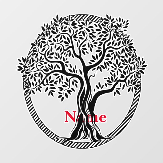 生命の木Thunder_Cove ウィンドウサイン (シート)