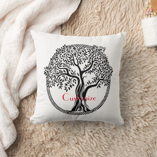 生命の木Thunder_Cove クッション (ブランケット)