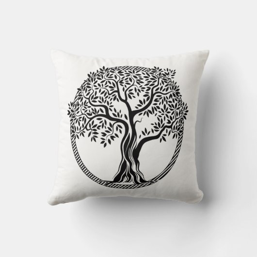 生命の木Thunder_Cove    クッション (裏面)