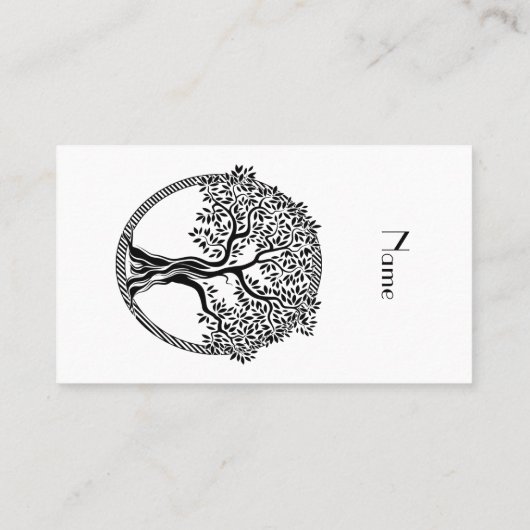 生命の木Thunder_Cove  名刺 (裏面)