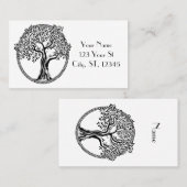 生命の木Thunder_Cove  名刺 (正面/裏面)