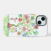 生命の樹とダンサー iPhone 15ケース (裏面横)