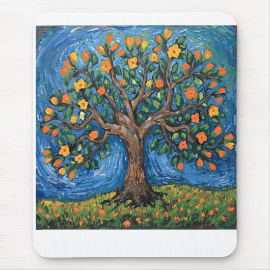 生命の樹アートワーク,ケルト マウスパッド (正面)