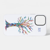 生命の樹モノグラム iPhoneケース (裏面横)