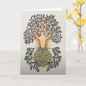 生命の樹 カード (黄色い花)