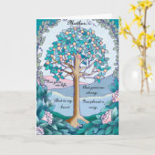 生命の樹 カード (黄色い花)