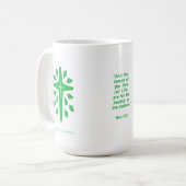 生命の樹 コーヒーマグカップ (正面左)