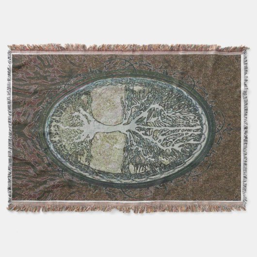 生命の樹 スローブランケット (正面)