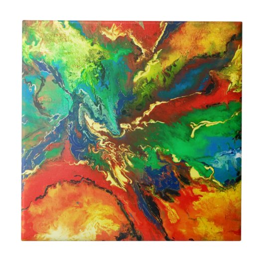 生命の樹 タイル (正面)