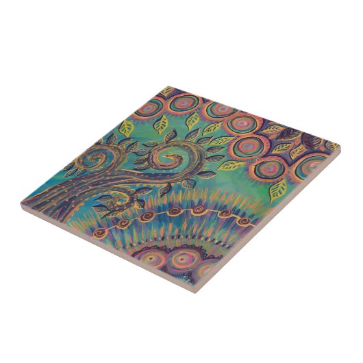 生命の樹 タイル (側面)