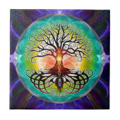 生命の樹 タイル (正面)