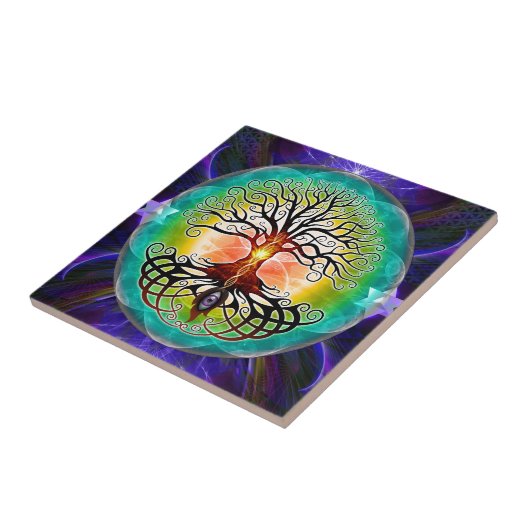 生命の樹 タイル (側面)