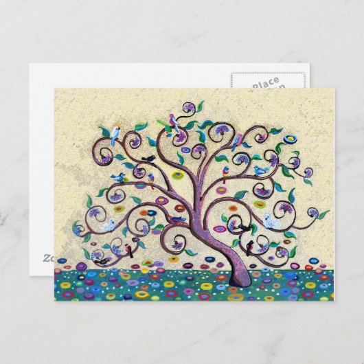 生命の樹 ポストカード (正面/裏面)