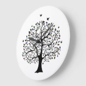 生命の樹 ラージ壁時計 (傾斜)