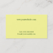 生命の樹 名刺 (裏面)