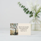 "生命の樹"名刺 名刺 (スタンド正面)