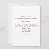 生命の樹 招待状 (裏面)