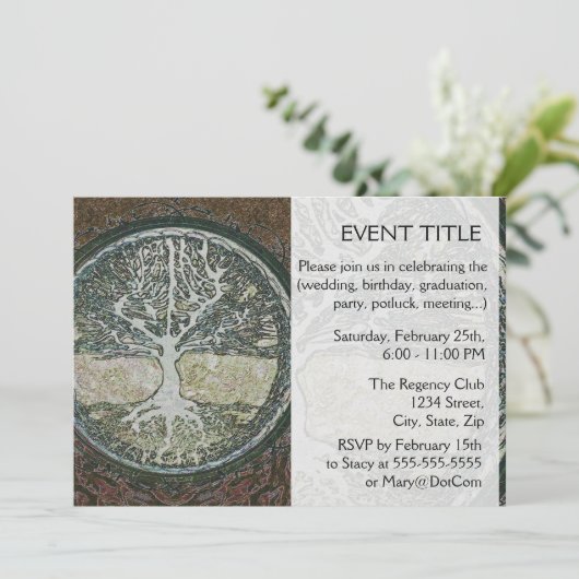 生命の樹 招待状 (スタンド正面)