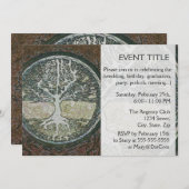 生命の樹 招待状 (正面/裏面)