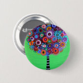 生命の樹 缶バッジ (正面&裏面)