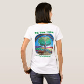 生命の樹 Tシャツ (裏面フル)