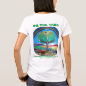 生命の樹 Tシャツ (裏面)