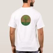 生命の樹 Tシャツ (裏面)