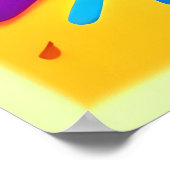 生命の渦 芸術 ポスター (角)