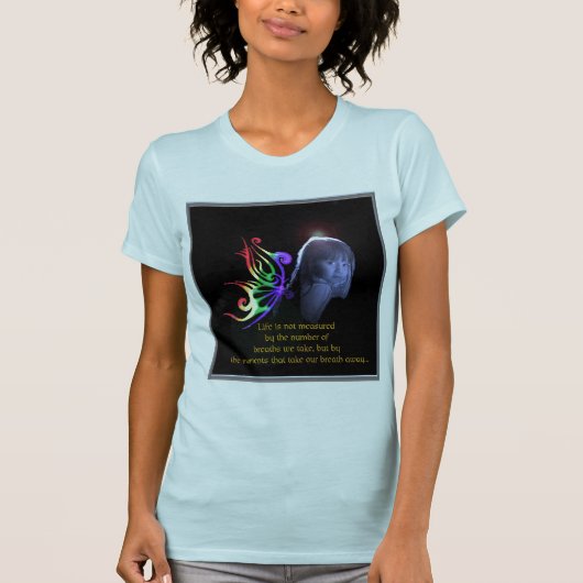 生命の測定 Tシャツ (正面)