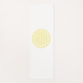 生命の神聖な幾何学の花 ヨガマット (正面)