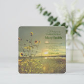 生命の祭典 - ヒマワリの花 招待状 (スタンド正面)