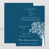 生命の祭典 追悼式 海軍樹木 ご案内 招待状 (正面/裏面)