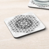 生命の種スケッチ コースター (左側)