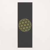 生命の種子の神聖な幾何学ヨガマット ヨガマット (正面)