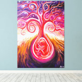 生命の種 キャンバスプリント (インサイチュ (ウッドフロア))