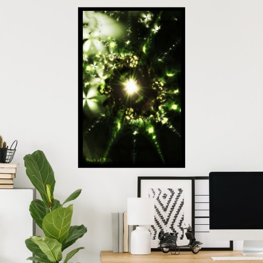 生命の種 ポスター (ホームオフィス)