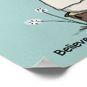 生命の美しいに気付く ポスター (角)