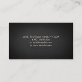 生命の脳の木 – 真珠の母 名刺 (裏面)