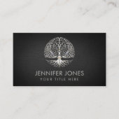 生命の脳の木 – 真珠の母 名刺 (正面)