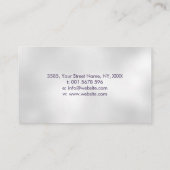 生命の脳の木 – 真珠、カラフル離れ 名刺 (裏面)