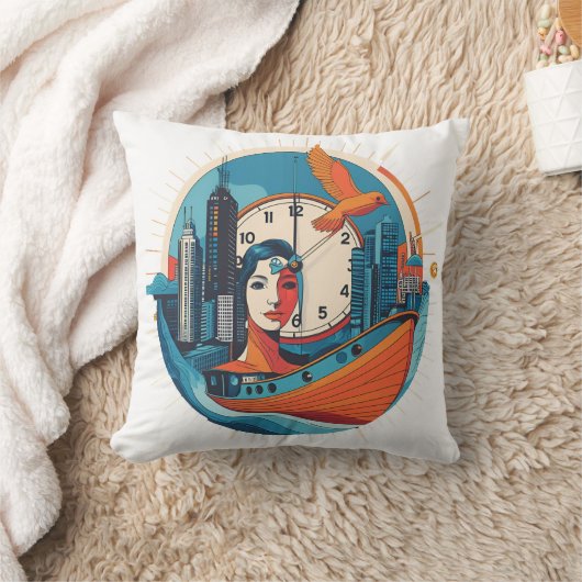 生命の舟 クッション (ブランケット)