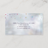 生命の花と真珠の結晶  名刺 (裏面)