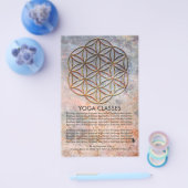 生命の花のフライヤー チラシ (シングル)