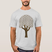 生命の花の木 Tシャツ (正面)